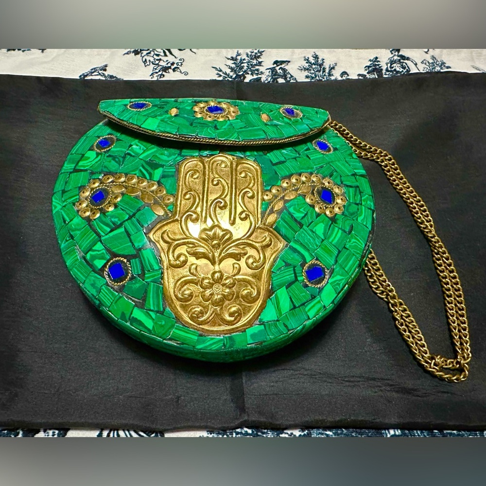 Malachite Mosaic Handbag - Picture 3 of 3